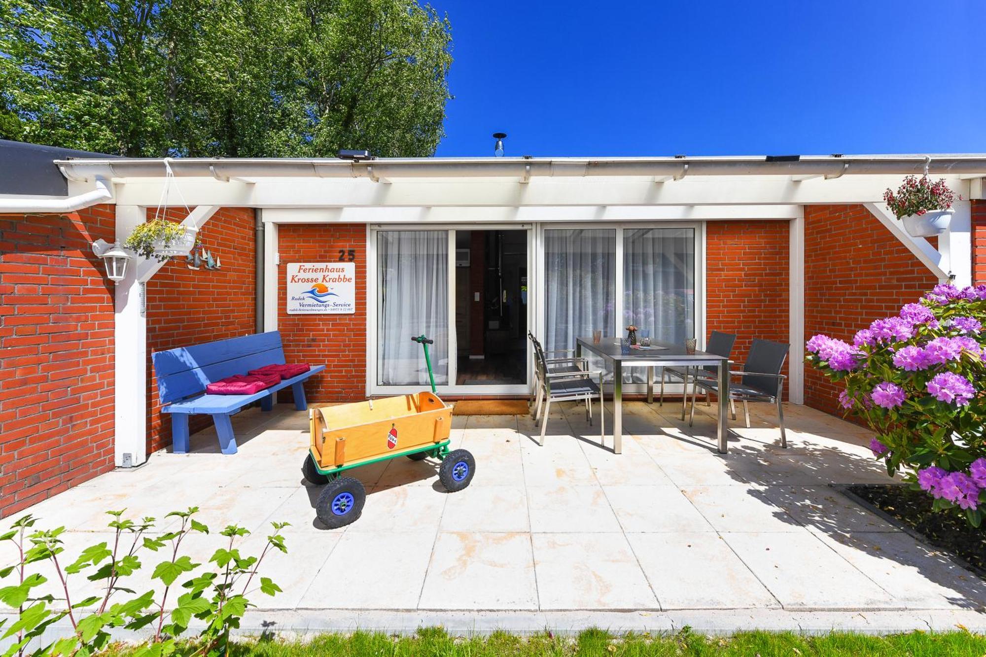 Ferienhaus Krosse Krabbe Bensersiel Exterior foto
